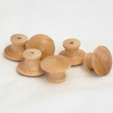 2" Birch Drawer Pulls - Lot of 5 Pieces