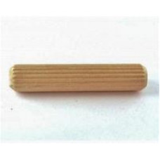 1/2" x 1-3/4" Fluted Dowel Pins - Lot of 100 Pieces
