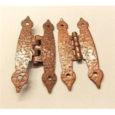 3-27/64" Antique Copper Hinges - Lot of 10 Pieces