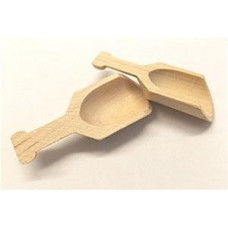 3" Wood Scoops - Each Piece