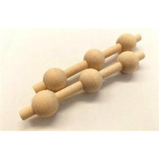 5-3/4" Birch Ball Spindles - Lot of 5 Pieces