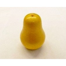 2-1/2" Pears, Yellow Finish - Each