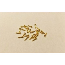 1/2" x 18G Brass Plated Escutcheon Pins - Lot of 250 Pieces