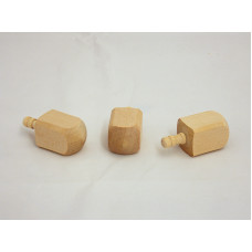 Wooden Dreidels (Pack Of 10)