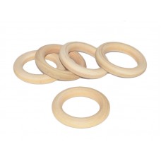 3" Wooden Game or Toss Rings (ID 2") - Each Piece