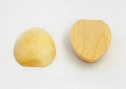 2-1/2" Wooden Easter Eggs, Split