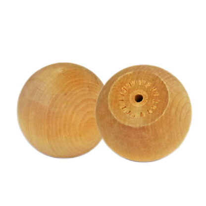 1" Birch Ball Knobs