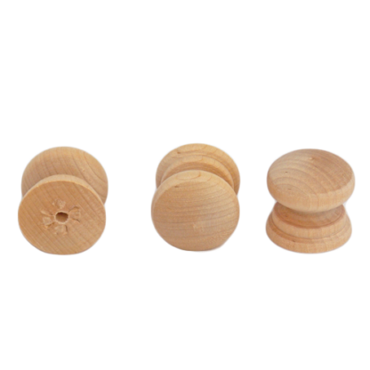 1-3/4" Birch British Cabinet Knobs