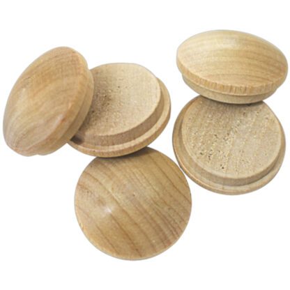 1in Birch Mushroom Buttons 3089