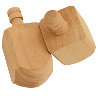 DREIDEL Wooden Dreidels